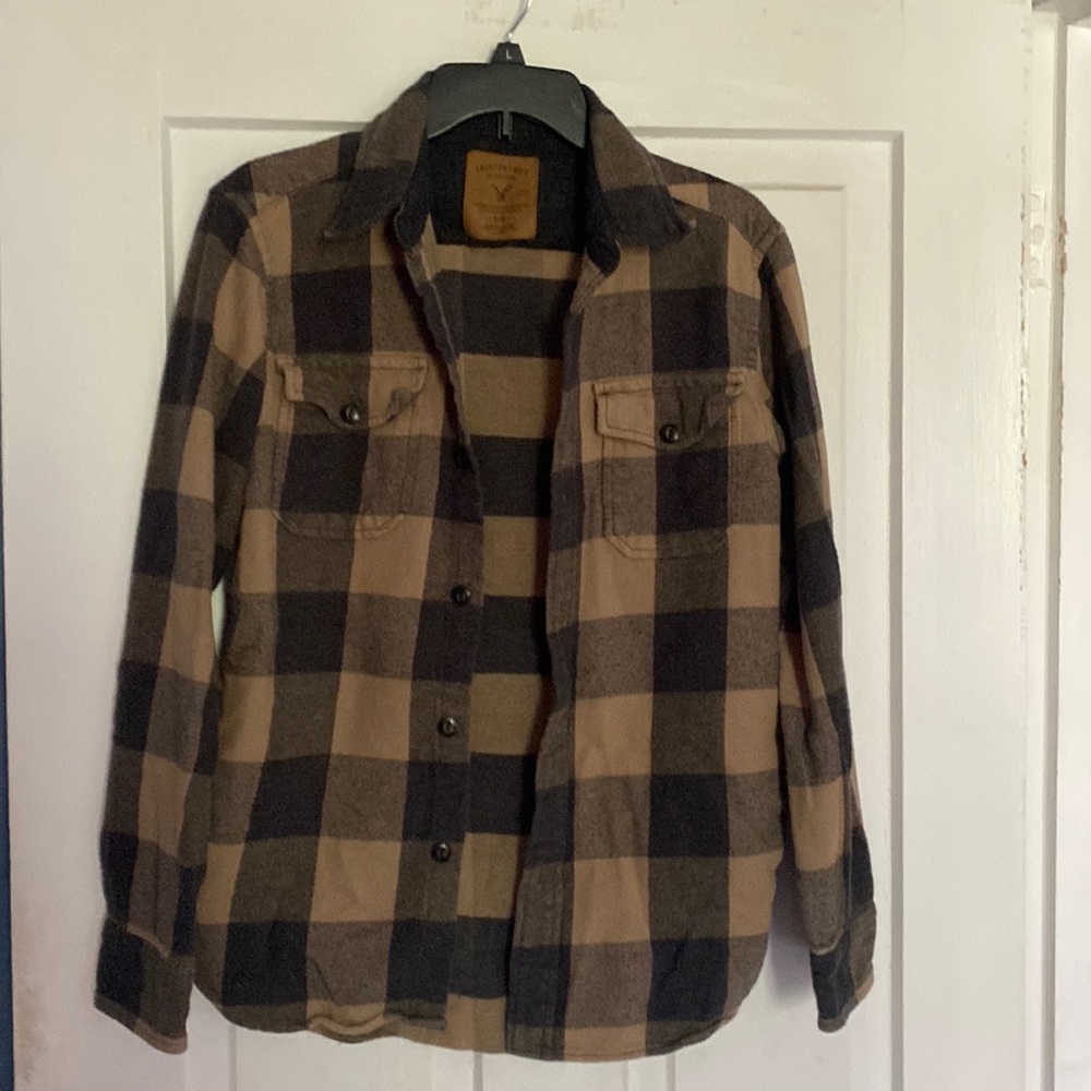 Abercrombie and Fitch Men’s flannel jacket